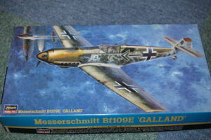 ハセガワ 1/48 メッサーシュミット Bf109 E ”ガーラント” JT11　※ 定形外送料 ￥５１０、 ゆうパック６０サイズ