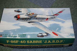 ハセガワ 1/48 ノースアメリカン F-86F-40 セイバー ”航空自衛隊” PT14　※ 定形外送料 ￥５１０、 ゆうパック８０サイズ