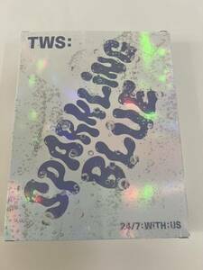 TWS Sparkling Blue Lucky ver. 紫 パープル トゥアス QRコードなし CD ミニアルバム 中古 送料込み