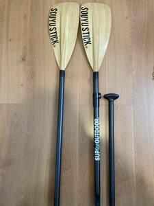 SOUYU STICK TRANSFORM CARBON PADDLE 2 /CARBON PADDLE 4+1pcs ソウユウスティック トランスフォーム カーボンパドル2 SUP サップ 