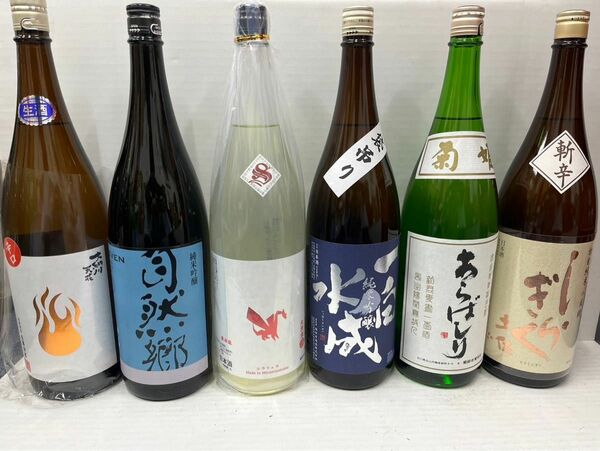 【一升瓶】日本酒6本セット！※値下げ不可