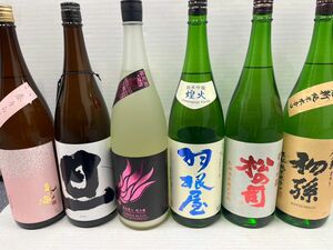 セール！【一升瓶】日本酒6本セット！※値下げ交渉不可