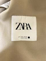 ヒカル着用／ZARA／チェスターコート ／スエード調／ベージュ／Lサイズ_画像7