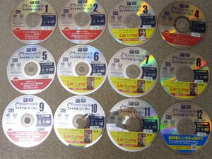 CD7536-DVD 24 TWENTY FOUR ファイナル シーズン 全１２巻　レンタル版　※盤のみ