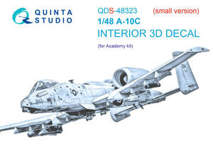 ◆◇Quinta Studio【QDS48323】1/48 A-10CサンダーボルトⅡ 内装3Dデカール(アカデミー用)◇◆　