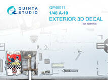 ◆◇Quinta Studio【QP48011】1/48 A-10サンダーボルトⅡ 内装3Dデカール(イタレリ用)◇◆　　_画像1