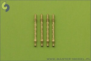 ◆◇MASTER【AM-72-031】1/72 英Mk2ブローニング.303機銃 フラッシュハイダー付き(4個入り)◇◆