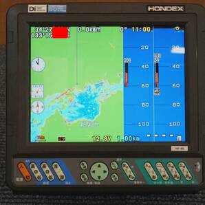 HONDEX ホンデックス HE-8S GPS液晶プロッター魚探 50/200kHz の画像8