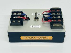 WEC5 SPEAKER SELECTOR スピーカーセレクター　未チェック　現状品　N031204