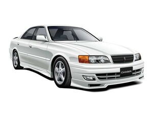 プラモデル　1/24　ザ・モデルカー　No.016　トヨタ　JZX100　チェイサーツアラーV　'98　送料無料