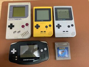 任天堂 ゲームボーイ　LIGHT TM アドバンス　ソフト　ジャンク品　GAMEBOY まとめ　まとめて　約5個