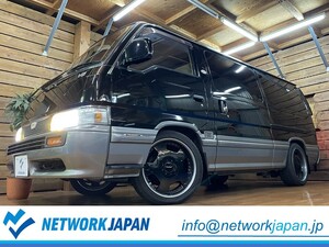 【LINE問合せ大歓迎】極上 E24 日産 キャラバンコーチ ロイヤル 黒 Tベル渡 18AW 13.3万km 純正ブラック ホイールリペイント 内外仕上済 !