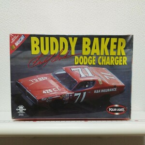 POLAR LIGHTS 6607 BUDDY BAKER DODGE CHARGER NASCAR