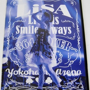 m96【2枚組DVD】Lisa Live is Smile Always 364+JOKER at yokohama arena DVDの画像1