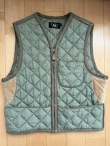 RRL QUILTED HUNTING VEST M キルティング ベスト _画像1