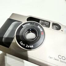 【95】美品 CONTAX コンタックス T2 Carl Zeiss カールツァイス チタン コンパクトフィルムカメラ_画像10