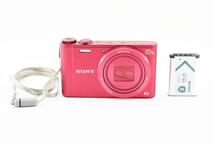 【90】美品 SONY ソニー Cyber-shot DSC-WX300 サイバーショット ピンク コンパクトデジタルカメラ_画像1