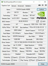 【動作OK】HP NVIDIA Quadro K6000 12GB ②【送料無料】_画像6