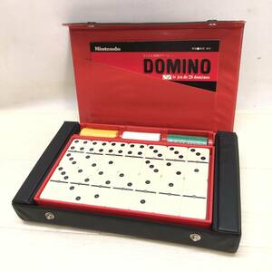 ♪未使用品 Nintendo 任天堂 DOMINO ドミノ le jeu de 28 dominos スリルと知能のゲーム 卓上 ゲーム 玩具 ホビー 長期保管品♪K23001