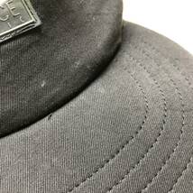 △ VERSACE CLASSIC ヴェルサーチ ロゴキャップ サイズXL ブラック メンズ レディース 帽子 ファッション小物 USED品△Ｇ72836_画像8