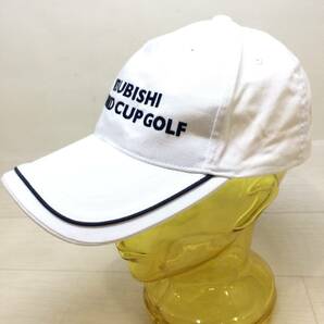 ☆ダンロップスポーツ ゴルフキャップ 帽子 フリーサイズ DIAMOND CUP GOLF スポーツ メンズ ファッション 小物 汚れ有 現状品☆G80972の画像2