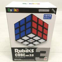 ☆未開封 BANDAI NAMCO バンダイ Rubiks CUBE ver.3.0 ルービックキューブ 公式 メガハウス 立体パズル 知育玩具 おもちゃ 現状品☆K80984_画像2