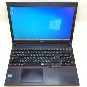 ☆FUJITSU 富士通 LIFEBOOK A573/G FMVA03008 i3-3120M 2.5GHz 4GB HDD 300GB Win10 Home PC ノートパソコン 一部動作確認 現状品☆G81001