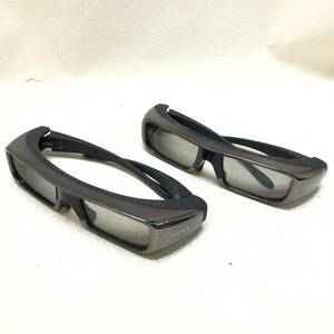 ★未使用品 SONY ソニー TDG-BR100 3D Glasses 3Dメガネ 2点セット メガネ テレビ 映画 現状品★C01474