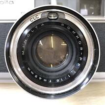 ♪minolta ミノルタ HI-MATIC 7S フィルムカメラ レンズ ROKKOR-R-PF 1:1.8 f＝45mm シャッター確認済 ジャンク品♪R23151_画像5