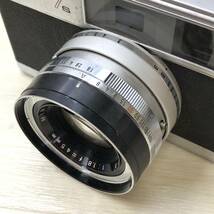 ♪minolta ミノルタ HI-MATIC 7S フィルムカメラ レンズ ROKKOR-R-PF 1:1.8 f＝45mm シャッター確認済 ジャンク品♪R23151_画像8