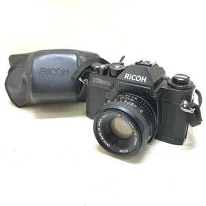 ★RICOH リコー XR500 XR RIKENON 1：2 50㎜ 一眼レフカメラ フィルムカメラ レンズ カメラ 撮影機器 ジャンク品★R01508