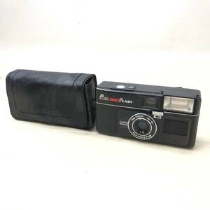 ♪富士写真フィルム POCKET FUJICA 350 FLASH フィルムカメラ レンズ FUJINON WIDE20mm 一部動作確認済み ジャンク品♪R23166