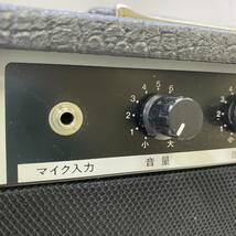 ▲ FUJIDENSI フジ電子 ONKYOU KA-50 琴伝流 大正琴 専用アンプ 音響機器 通電確認済み 現状品 ▲ R13341_画像7