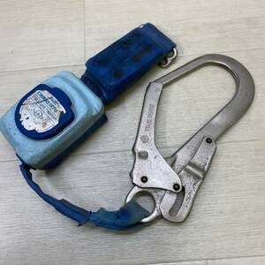 ▲ FUJIIDENKO 藤井電工 SAFETY BELT 安全帯 フック 伸縮動作確認済み USED 高所作業 現場作業 アクセサリー ▲ K13353