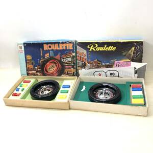 ♪NINTENDO GAME ルーレット 2点セット ROULETTE テーブルゲーム ボードゲーム ゲーム 遊び 玩具 現状品♪H23266