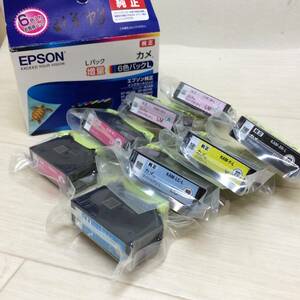 ☆未使用 EPSON エプソン 純正 インクカートリッジ KAM-6CL-L カメ 6色+2色(M+LM) 増量 インクジェットプリンタ 印刷 PC 現状品☆C81051