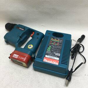 △ makita マキタ 電池ドライバードリル 6400D バッテリ 9102 急速充電器 DC1209 工具 一部動作確認済 中古品 △K73050