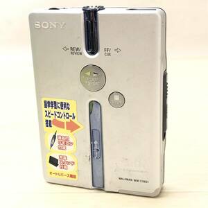 ♪SONY ソニー WM-EX651 ウォークマン WALKMAN ポータブルカセットプーイヤー オーディオ機器 動作未確認 ジャンク品♪R23291