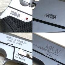 ♪Pachmayr ARII? エアガン トイガン 2点まとめ S&W スミス&ウェッソン 6906 KSG刻印 MKⅣ シリーズ80 ASGK刻印 現状品♪N23316_画像8