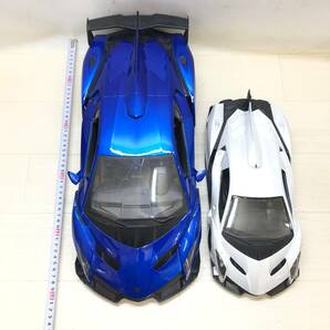 ♪MZ Lamborghini ランボルギーニ veneno NO.2087 1/10 RC ラジコン 2点セット ホビー ゲーム 玩具 動作未確認 ジャンク品♪N23328の画像6