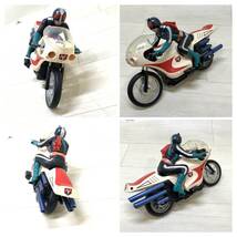 ■TAIYO 仮面ライダーサイクロン号 R/C ラジコン バイク ラジオコントロールカー ヒーロー大戦 動作状態必読 欠品有■N41716_画像3