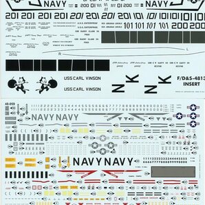 1/48 ファーボールデカール F-14A/B/D カラー&マーキング (5)の画像8