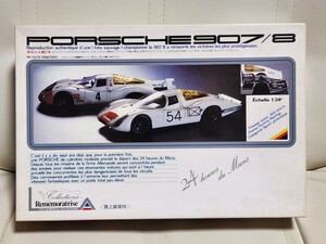 1/24　 UNION ユニオンモデル　PORSCHE　ポルシェ907 / 8　フルスケールモデル　リアカウル開閉　　当時物　未組立美品