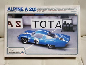 1/24　 UNION ユニオンモデル　ALPINE ルノー・アルピーヌA210　フルスケールモデル　　当時物　未組立美品