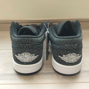 28.5cm NIKE AIR JORDAN 1 LOW SE BLACK ELEPHANT ナイキ エアジョーダン 1 ロー ローカット エア ジョーダン ブラックエレファント 黒の画像5