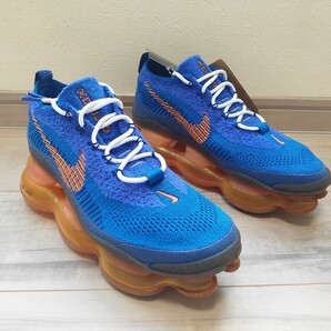 27.5cm NIKE AIR MAX SCORPION FK SE ナイキ エアマックス スコーピオン 青 ブルー DX4768-400の画像5