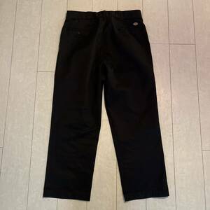 美品 90s Dickies 874 ディッキーズ ワークパンツ W38 USA製 ブラック 米国製 チノパン made in usa紺 アメカジ