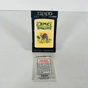 限定品 廃盤激レア キャメル 2007年製  ジッポ ZIPPO CAMEL NUTTY MENTHOL KING SIZE キャメル 砂漠 ピラミッド 椰子 駱駝 浴衣 団扇の画像2