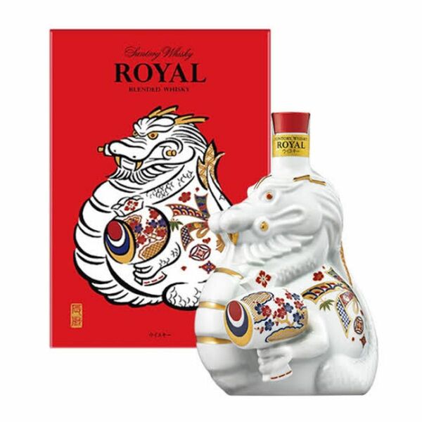 サントリー ウイスキー ローヤル ＜辰歳＞ 干支ボトル　2024年 ROYAL 600ml 辰年