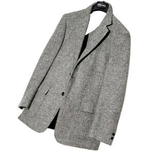  adult lagido feeling * rare XL!!! unused class!!![BEAMS PLUS/ Beams plus ] Britain made Harris tweed 3 patch pocket * jacket 40